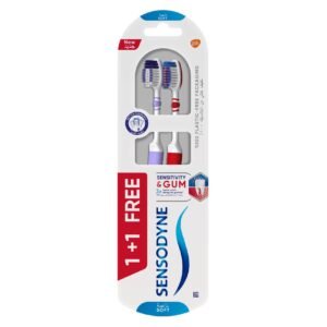 Sensodyne Sensitivity and Gum Toothbrush Soft Pack of 2 – Wholesale & Export UAE