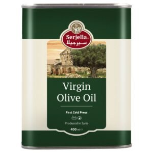 Serjella Virgin Olive Oil Tin, 400ml – Wholesale & Export UAE