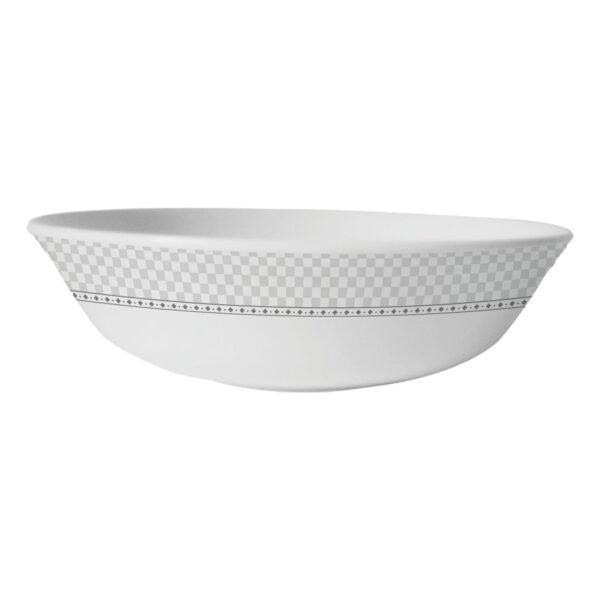 Servewell-Checkers-Bowl-White-19cm Servewell Checkers Bowl White 19cm – Wholesale & Export UAE