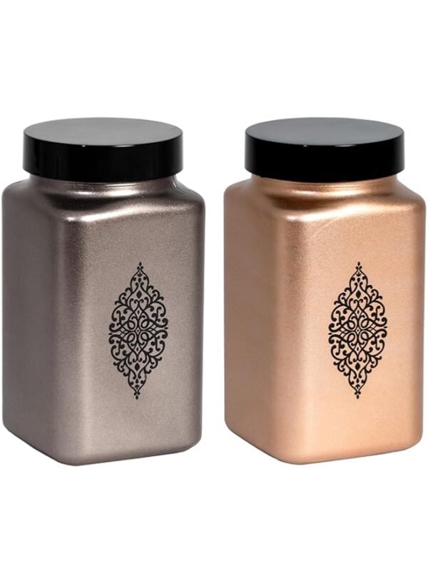 Servewell HARMONY 2 lt Square Canister-Metallic Silver-Bronze-Black Design – Wholesale & Export UAE