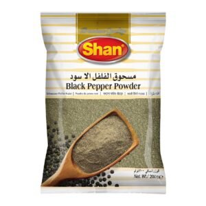 Shan Black Pepper Powder 200g – Wholesale & Export UAE