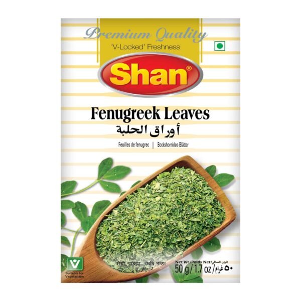 Shan-Fenugreek-Leaves-50g Shan Fenugreek Leaves, 50g – Wholesale & Export UAE