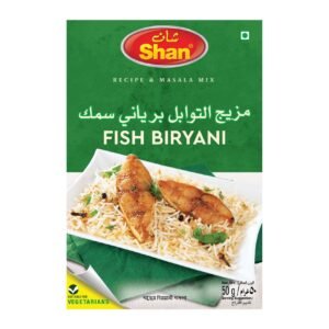 Shan Fish Biryani Recipe and Masala Mix, 50g – Wholesale & Export UAE