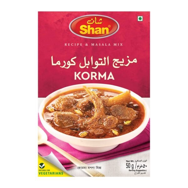 Shan Korma Masala 50g – Wholesale & Export UAE
