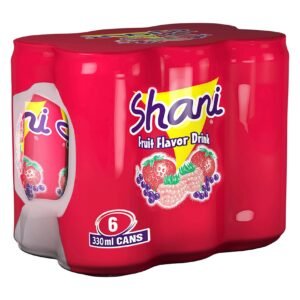 Shani Fruit Flavour Drink Can, 330ml Pack of 6 – Wholesale & Export UAE