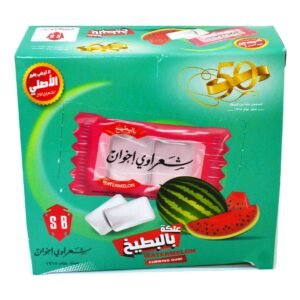 Sharawi Bros Watermelon Chewing Gum, 250g – Wholesale & Export UAE