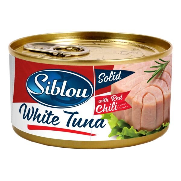 Siblou Solid White Tuna with Red Chili, 170g – Wholesale & Export UAE