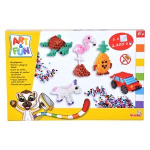 Simba Art And Fun 3D Ironing Beads 106376030 Multicolour Pack of 2401 – Wholesale & Export UAE