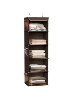 Simple Houseware 5 Shelves Hanging Closet Organizer, Bronze – Wholesale & Export UAE