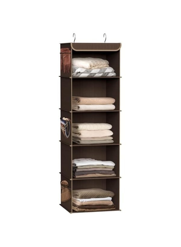 Simple Houseware 5 Shelves Hanging Closet Organizer, Bronze – Wholesale & Export UAE