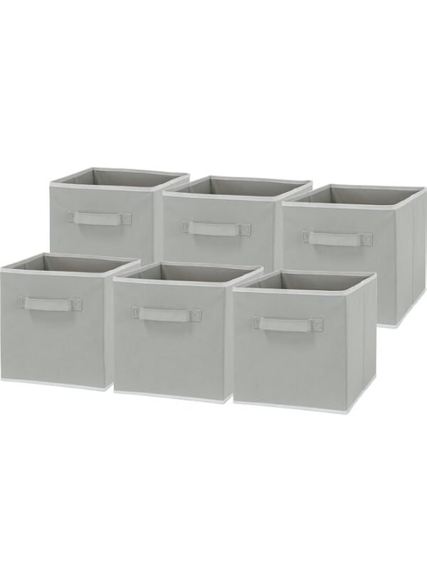 Simple Houseware 6 Pack - Foldable Cube Storage Bin, Grey – Wholesale & Export UAE