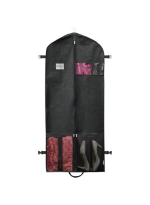 Simple Houseware Travel Garment Bags, Black, 60-Inch Long w/Pocket, Simple – Wholesale & Export UAE