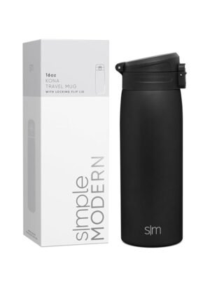 Simple Modern Insulated Thermos Travel Coffee Mug with Snap Flip Lid Leakproof Reusable Stainless Steel Tumbler Cup Gifts for Women Men Him  – Wholesale & Export UAE