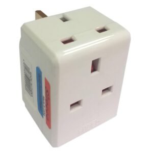 Sirocco 13 AMP Adaptor 928 White – Wholesale & Export UAE