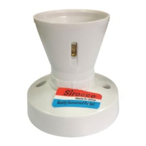 Sirocco Lamp Holder E27230 White – Wholesale & Export UAE