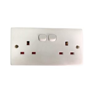 Sirocco Wall Socket 13A E426/13S White – Wholesale & Export UAE