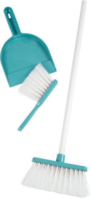 Smoby-Cleaning Set-Cleaning Like The Big Ones, With Shovel, Hand Brush And A Large Brush, Cleaning Set For Children Aged 3 And Over – Wholesale & Export UAE