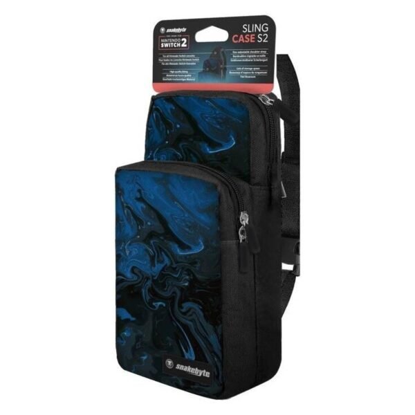 Snakebyte S2 Nylon Sling Case for Nintendo Switch 2, 30x 14.5x 9.5cm, 2 Compartments – Wholesale & Export UAE