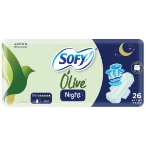 Sofy Olive Night Pads Soft Cotton Touch 32cm, 26 Pads – Wholesale & Export UAE