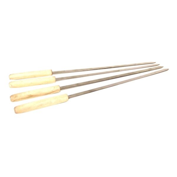 Somagic-Stainless-Steel-Long-Skewers-Silver-46.5cm-4-PCS-1 Somagic Stainless Steel Long Skewers Silver 46.5cm 4 PCS – Wholesale & Export UAE