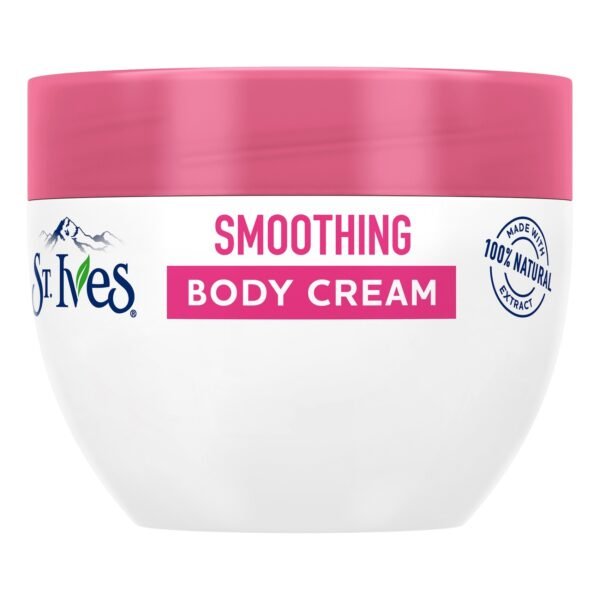 St. Ives Smoothing Body Cream with Rose Water and Argan Oil 150ml – Wholesale & Export UAE