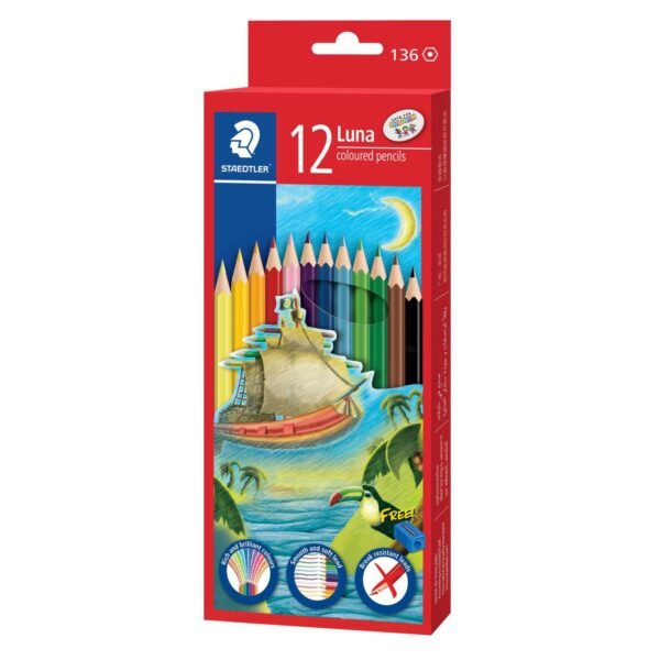 Staedtler Luna Colouring Pencils 12 PCS – Wholesale & Export UAE