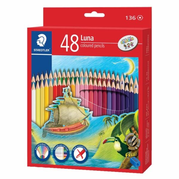 Staedtler-Luna-Colouring-Pencils-48-PCS-3 Staedtler Luna Colouring Pencils 48 PCS – Wholesale & Export UAE