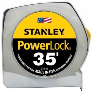 Stanley Hand Tools 33-835 35' PowerLockÂ® Tape Measure – Wholesale & Export UAE