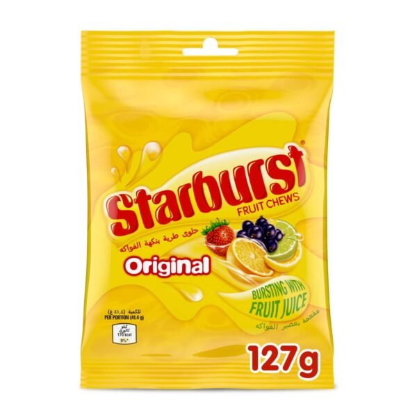 Starburst Original Fruit Chews Candy, 127g – Wholesale & Export UAE