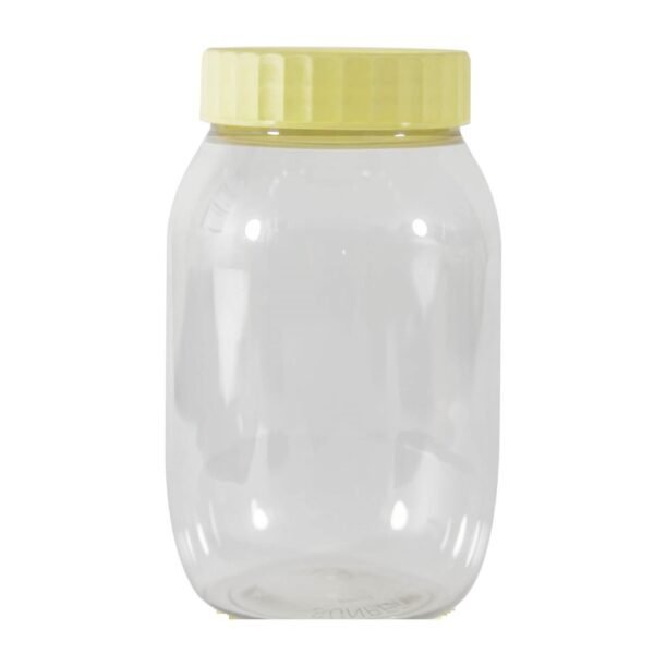 Sunpet Plastic Food Storage Jar Clear/Yellow 750ml – Wholesale & Export UAE