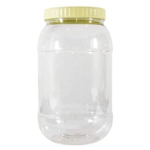 Sunpet Plastic Storage Jar Clear/Yellow 1.5L – Wholesale & Export UAE