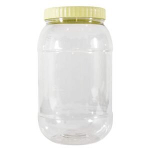 Sunpet Plastic Storage Jar Clear/Yellow 1L – Wholesale & Export UAE