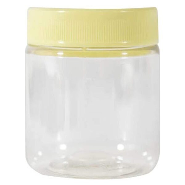 Sunpet Plastic Storage Jar Clear/Yellow 200ml – Wholesale & Export UAE