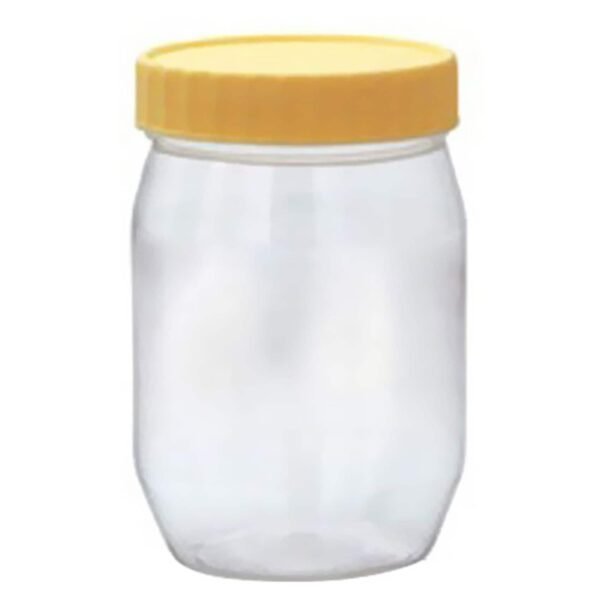 Sunpet Plastic Storage Jar Clear/Yellow 300ml – Wholesale & Export UAE