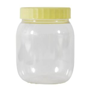 Sunpet Plastic Storage Jar Clear/Yellow 500ml – Wholesale & Export UAE