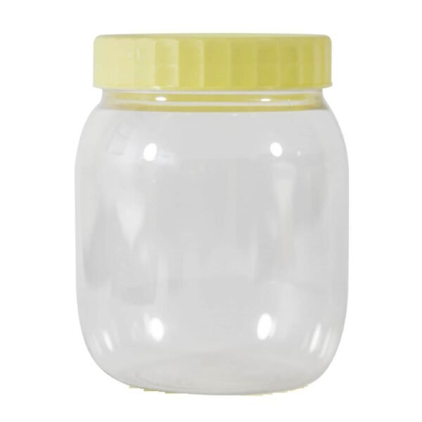 Sunpet Plastic Storage Jar Clear/Yellow 500ml – Wholesale & Export UAE