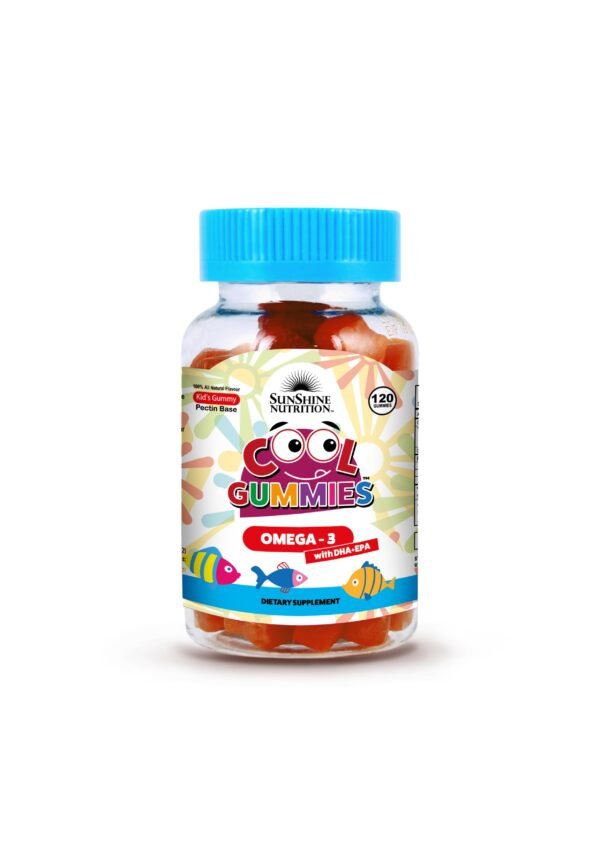 Sunshine-Nutrition-Omega-3-With-DHAEPA-Dietary-Supplement-120-Cool-Gummies-2 Sunshine Nutrition Omega 3 With DHA/EPA Dietary Supplement 120 Cool Gummies – Wholesale & Export UAE