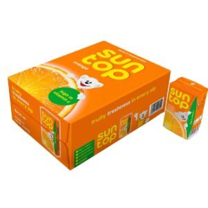 Suntop Orange Juice 125ml Pack of 18 – Wholesale & Export UAE
