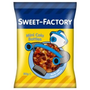 Sweet Factory Mini Cola Bottles, 80g – Wholesale & Export UAE