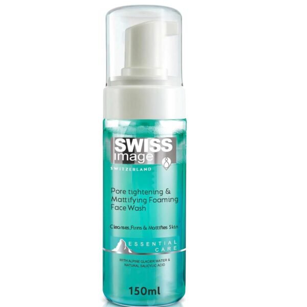 Swiss-Image-Essential-Care-Pore-Tightening-And-Mattifying-Foaming-Face-Wash-Clear-150ml Swiss Image Essential Care Pore Tightening And Mattifying Foaming Face Wash Clear 150ml – Wholesale & Export UAE