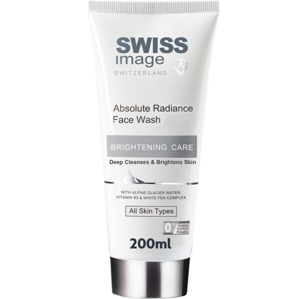 Swiss Image Whitening Care Absolute Radiance Whitening Face Wash 200ml – Wholesale & Export UAE