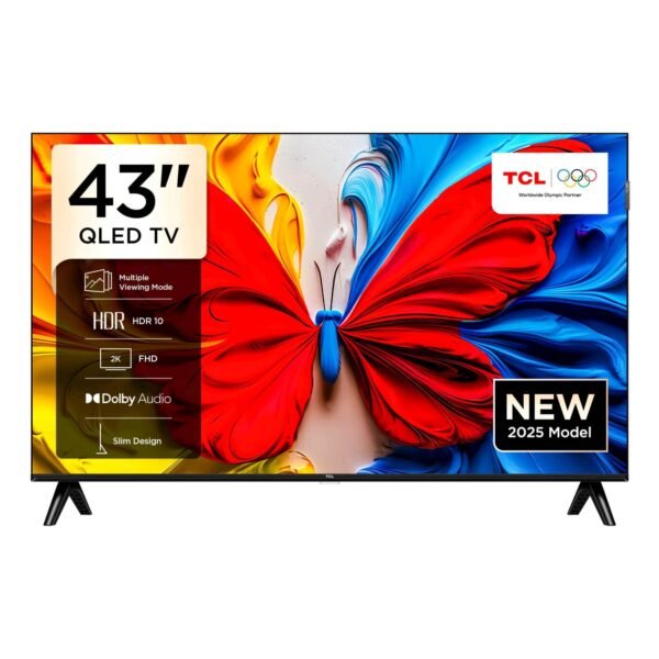 TCL 43-Inch Full HD, Smart QLED TV, 43S5K, Black – Wholesale & Export UAE