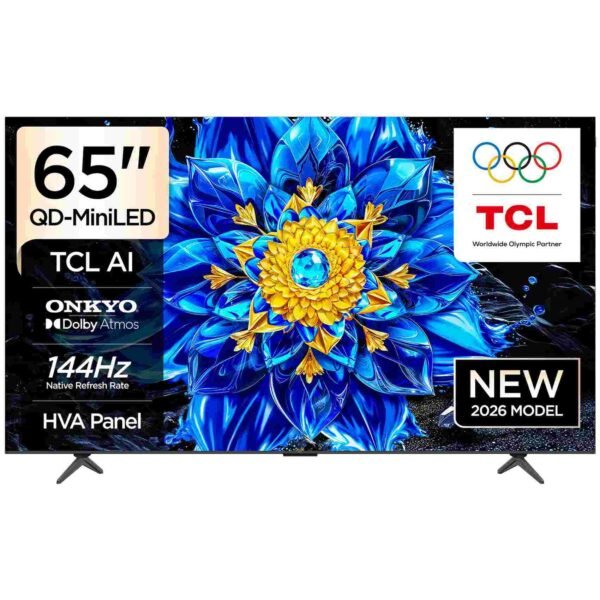 TCL 65-Inch 4K Ultra HD QLED Google Smart TV, P8L, Black – Wholesale & Export UAE