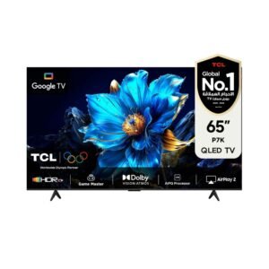 TCL 65-Inch P7K QLED 4K UHD Smart TV Google TV, 60Hz, HDR10+, Dolby Vision & Atmos, AiPQ Processor, Game Master, DTS Virtual:X, Slim Uni – Wholesale & Export UAE