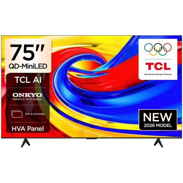 TCL 75-Inch 4K Ultra HD QLED Google Smart TV, P79L, Black – Wholesale & Export UAE