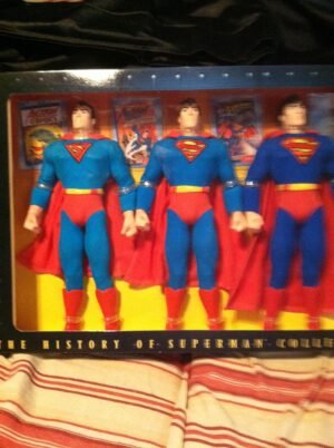 THE HISTORY OF SUPERMAN COLLECTION Three 12 INCH FIGURES – Wholesale & Export UAE