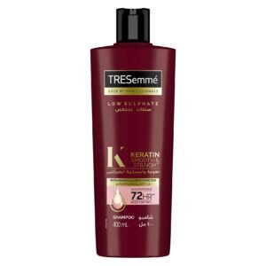 TRESemmé Keratin Smooth & Straight Shampoo With Argan Oil Enjoy Up To 72 Hours Of Frizz Control 400ml – Wholesale & Export UAE