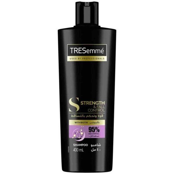 TRESemmé Strength & Fall Control Shampoo With Biotin For 3X Stronger Hair 400ml – Wholesale & Export UAE