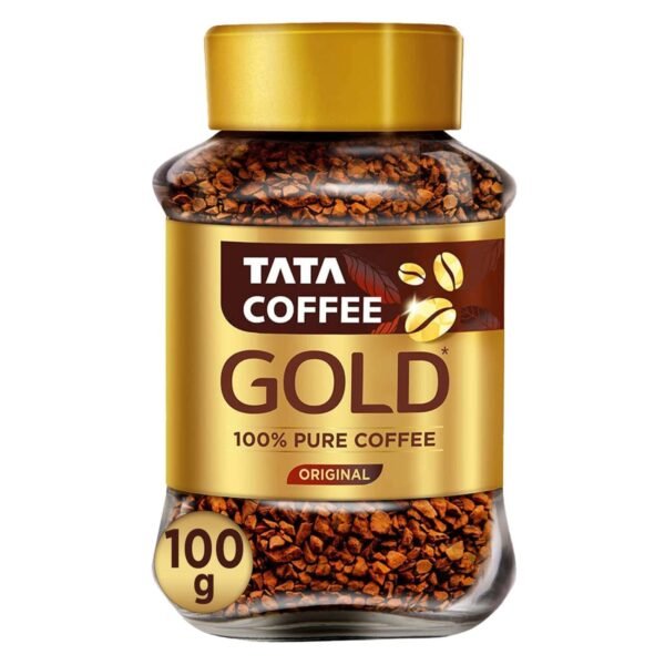 Tata Gold Original Pure Coffee, 100g – Wholesale & Export UAE