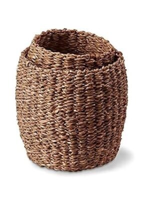 Tchibo Seaweed Baskets 2 Pack - Brown – Wholesale & Export UAE